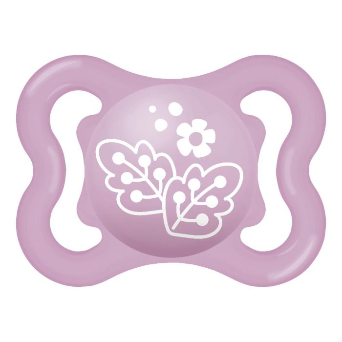 MAM Succhietto Air 2-6 Mesi Animal in Caucciu per Bimba 2 Pezzi