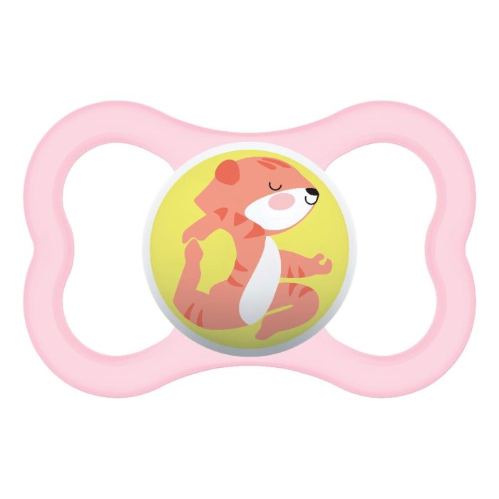 MAM Air Succhietti in Silicone Ortodontici da 6 Mesi in Su per Bambini, Confezione Doppio Set 2 Pezzi