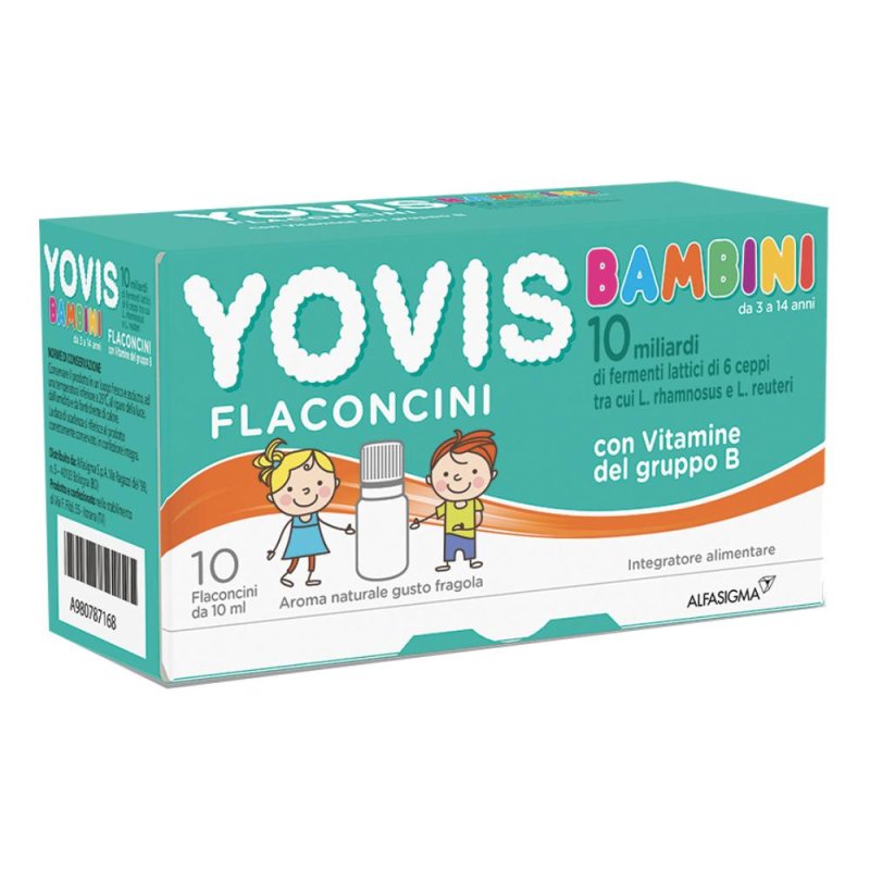 Yovis Bambini Integratore alimentare 12 Flaconcini