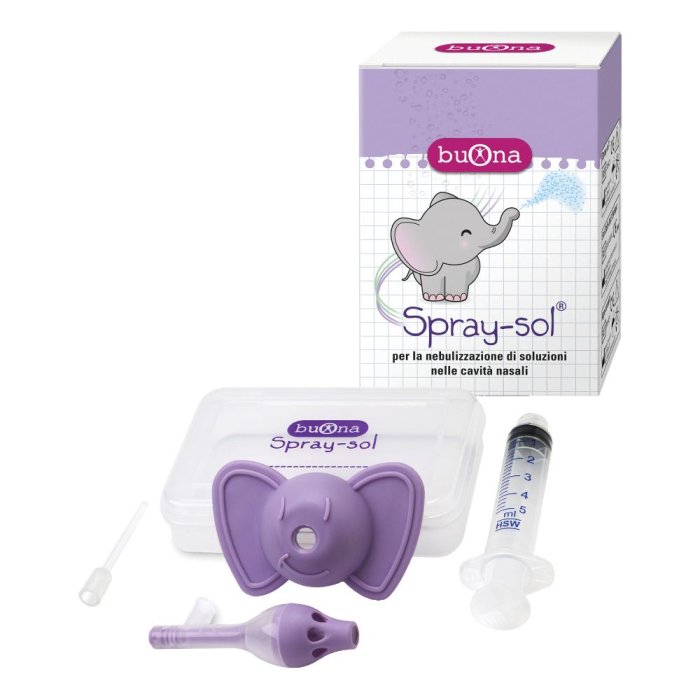 Buona Spray-sol Dispositivo per la Nebulizzazione 1 Kit