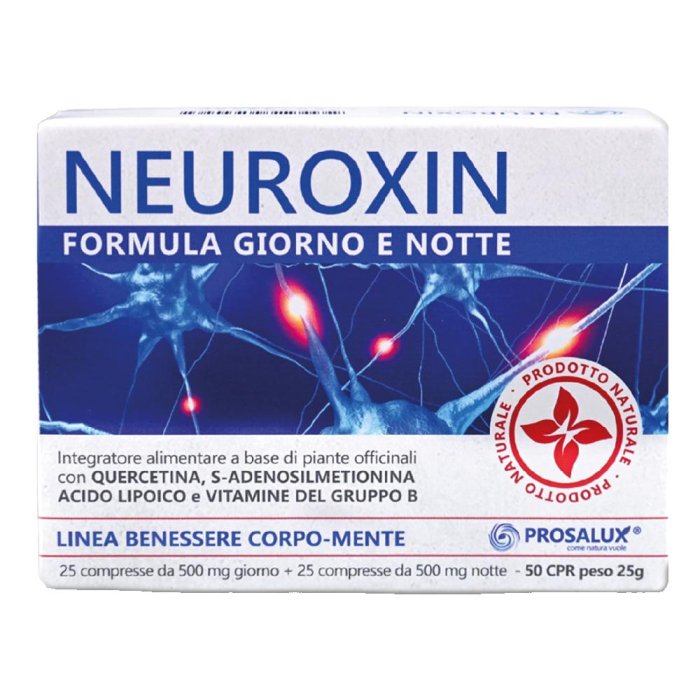Neuroxin - Integratore Neurotrofico e Neuroprotettivo per il Benessere Cognitivo 50 compresse