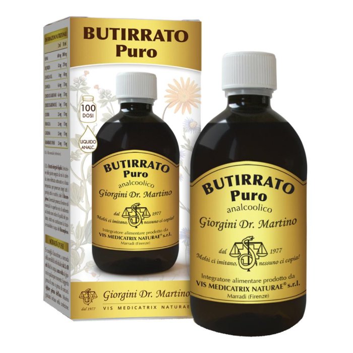 Butirrato Puro Integratore di Butirrato di Sodio per il Benessere Intestinale 500 ml