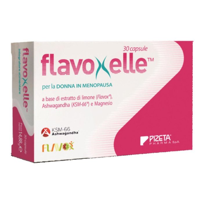 Flavoxelle Integratore Donna in Menopausa, 30 Capsule