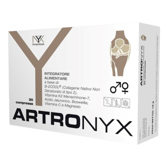 Nyxpharma Artronyx Integratore Patologie Articolari 30 Compresse