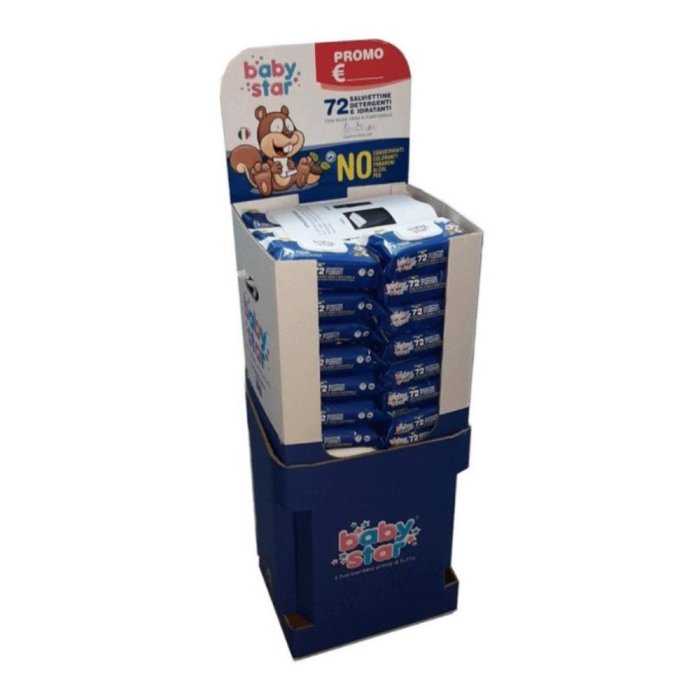 Baby Star salviette bebe 54 pezzi - salviettine detergenti per bambini