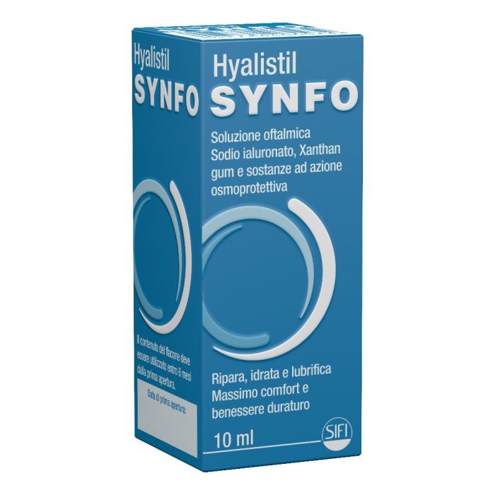 Hyalistil SYNFO – Soluzione Oftalmica Sterile per Idratazione e Lubrificazione Oculare 10 ml