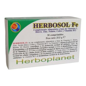 Herbosol Fe 30 compresse - Integratore per carenza di ferro