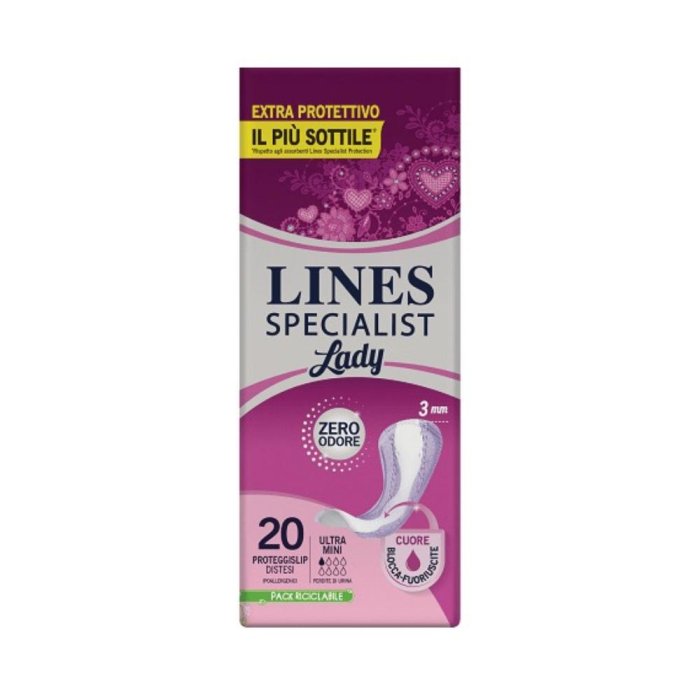 Fater Pannolone Sagomato Lines Specialist Ultramini 20 Pezzi