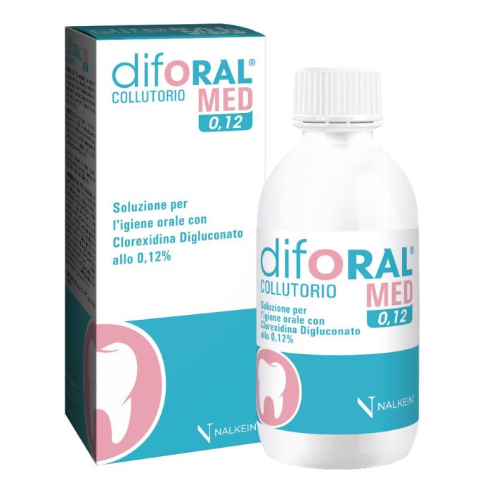 Nalkein Diforal Med Collutorio con Clorexidina 0,12% 200 ml
