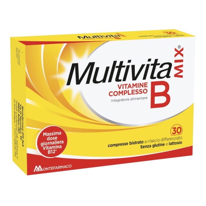 Multivitamix Vitamine Complesso B 30 Compresse Bistrato