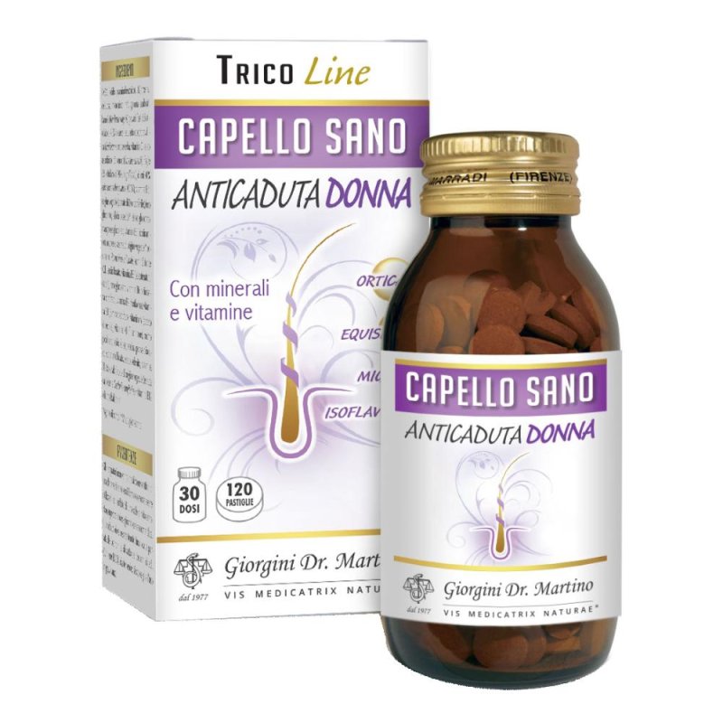  Dr Giorgini Capello Sano Anticaduta Donna 120 Pastiglie