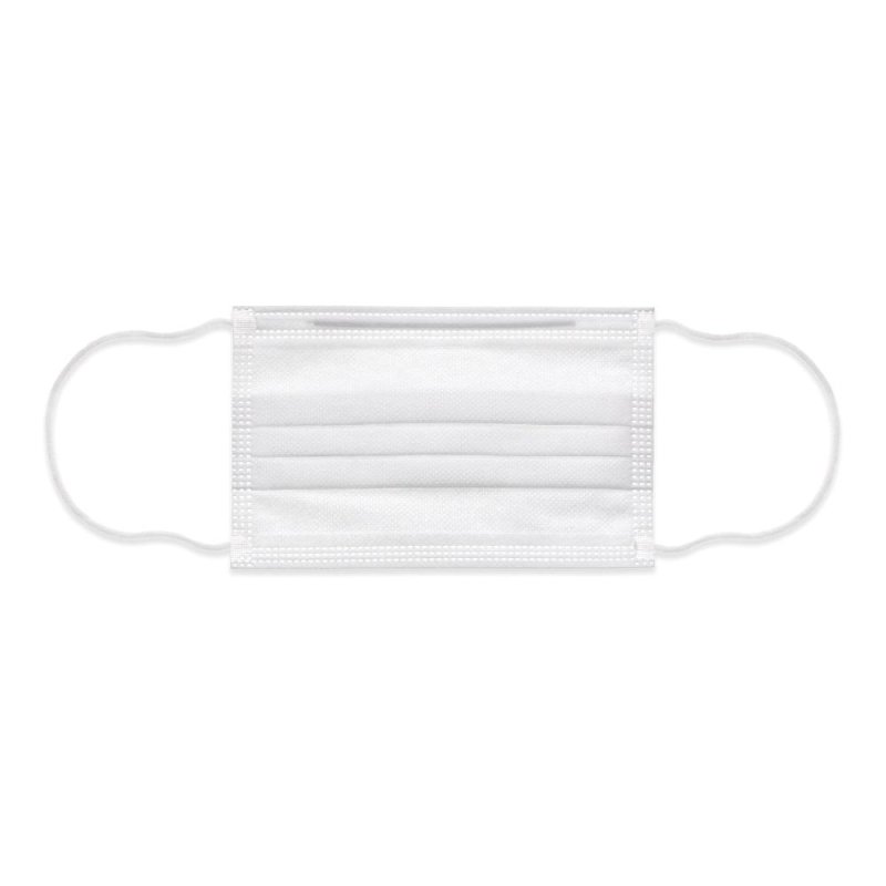  Mascherina Chirurgica Kids per Bambini Monouso a Triplo Strato Bianca - Confezione 10 Pezzi - 30 Centesimi a Mascherina
