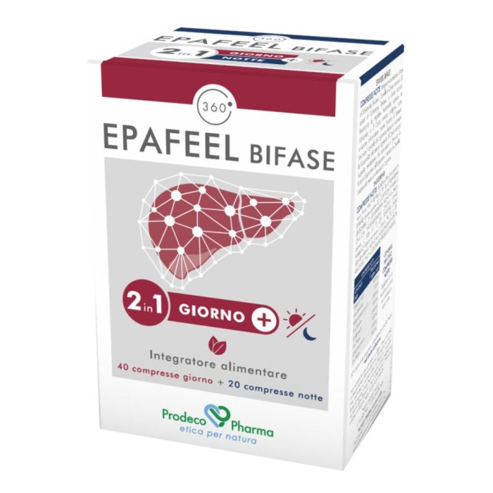 Epafeel Bifase Integratore Depurativo Fegato 60 Compresse