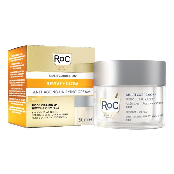 Roc Multi Correxion - Revive + Glow Crema Viso Uniformante 50 ml