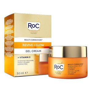 Roc Multi Correxion - Revive + Glow Crema Viso Gel Illuminante 50 ml
