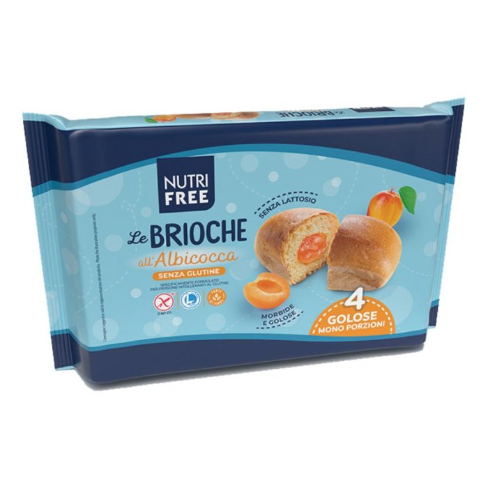 Nutrifree le brioche albicocca 200 g