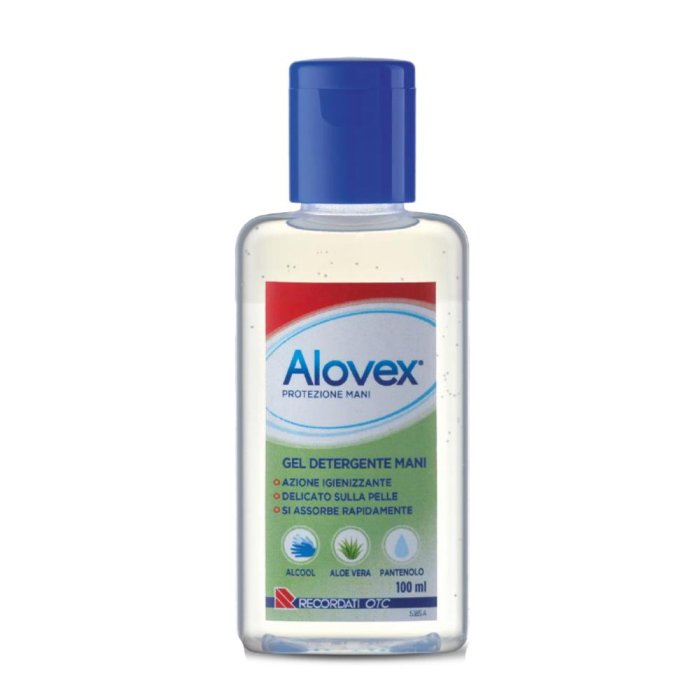 Alovex Protezione Mani Gel Detergente ad Azione Igienizzante 100 ml