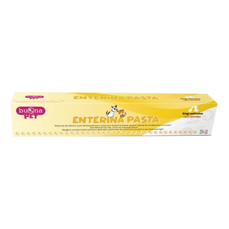 Enterina Pasta Integratore Fermenti Lattici Vivi per Intestino – Pasta Orale Benessere Flora Intestinale