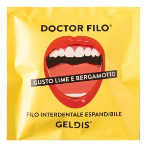 Geldis - Doctor Filo Interdentale Gusto Bergamotto Confezione 30 Metri