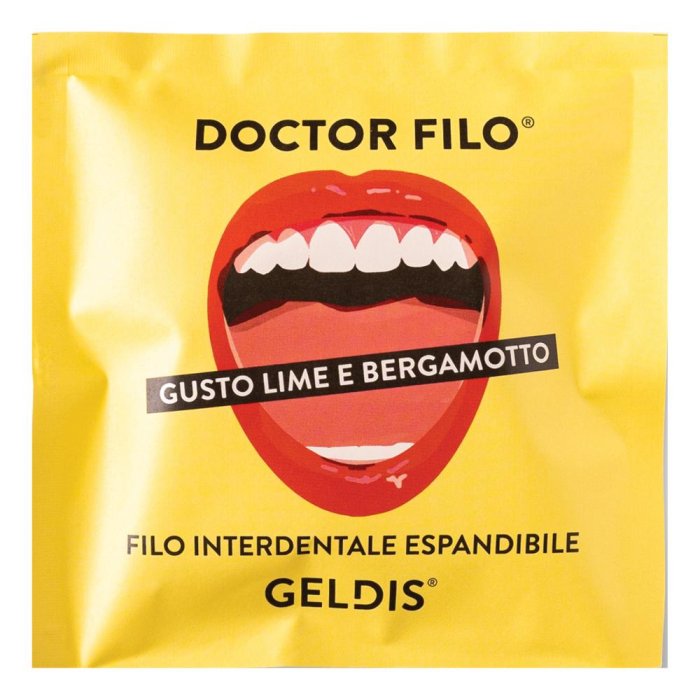 Geldis - Doctor Filo Interdentale Gusto Bergamotto Confezione 30 Metri