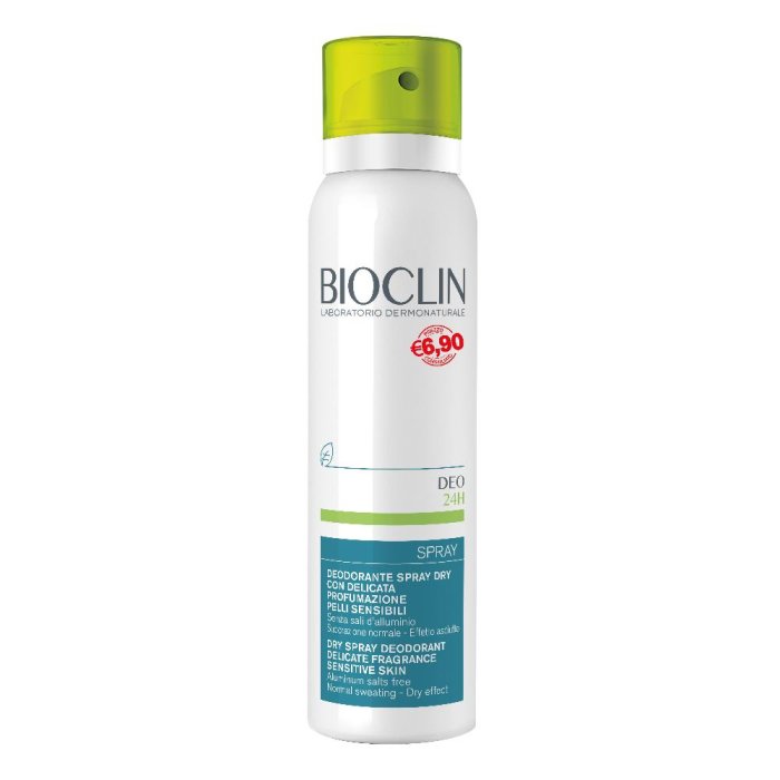 Bioclin Cura del Corpo Deodorante 24H Dry Spray 50 ml Offerta Promo