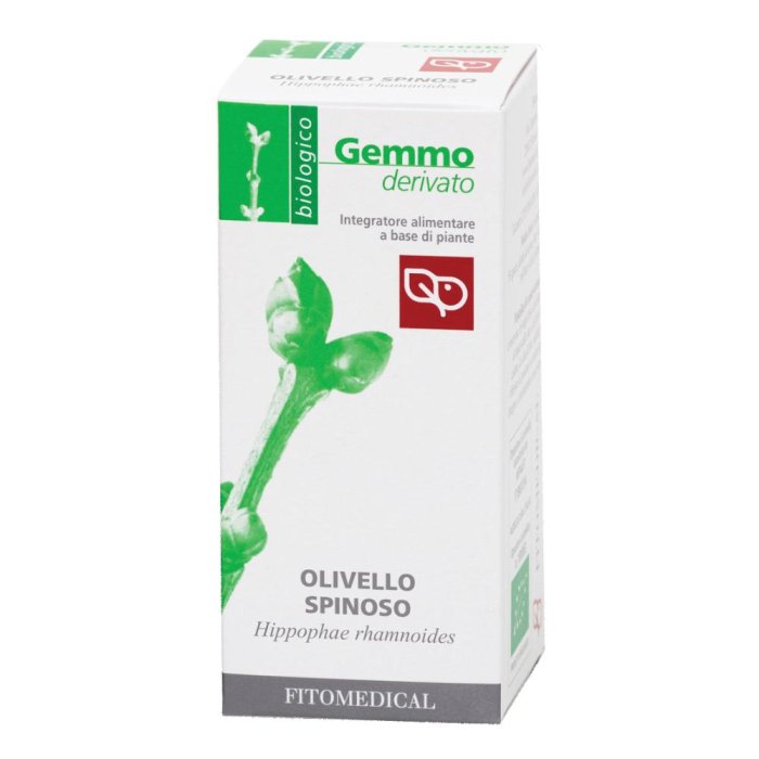 Olivello spinoso MG bio 50 ml - estratto vegetale biologico di olivello spinoso
