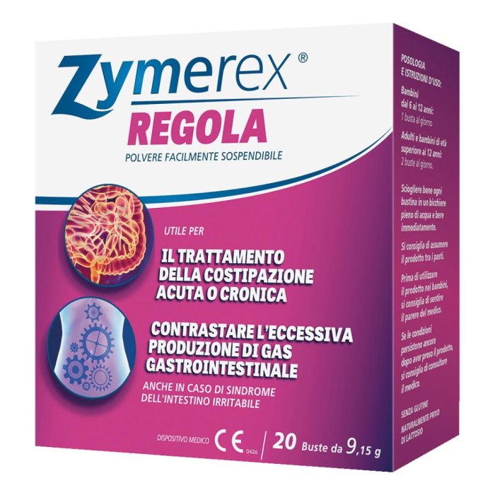 Zymerex Regola Integratore per il benessere intestinale 20 Buste
