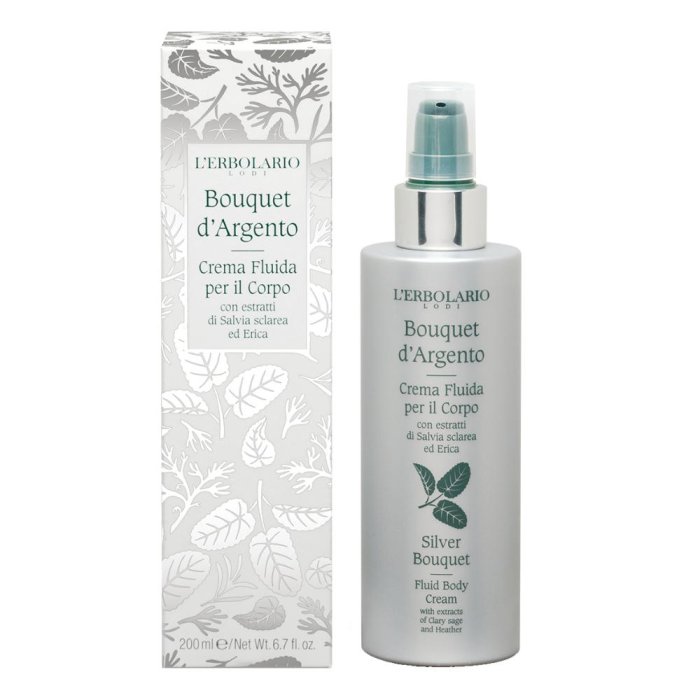 Bouquet d'Argent crema fluida corpo 200 ml - crema corpo profumata idratante