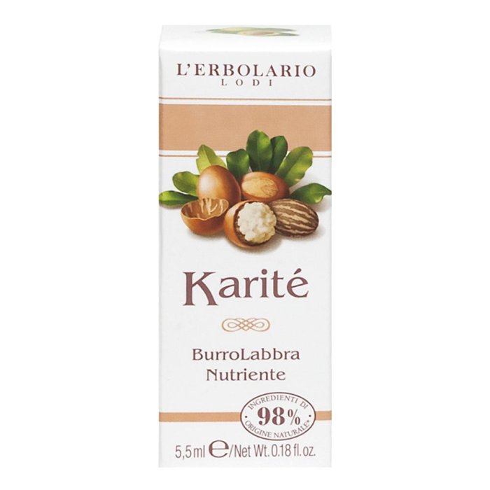 Burro di karité burro labbra Nutri 5,5 ml - balsamo labbra nutriente al burro di karité
