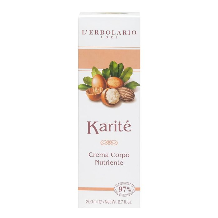 L'erbolario Karite Crema Corpo Nutriente 200 Ml