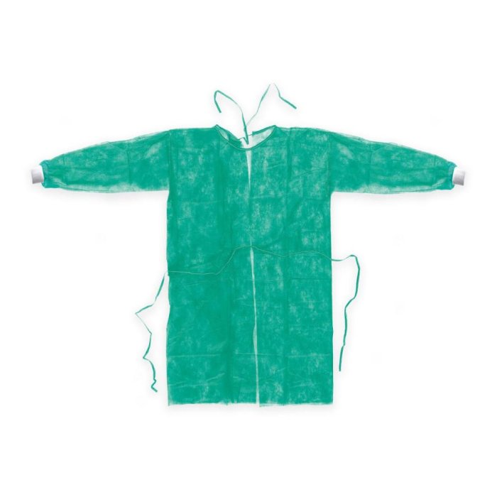 CAMICE Mono TNT Verde XL 10pz