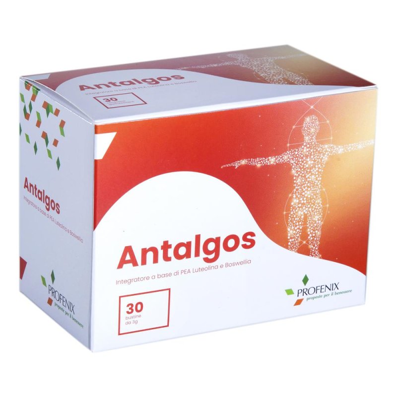 Antalgos 30 Bustine Integratore Alimentare per il Benessere delle Articolazioni e dei Nervi