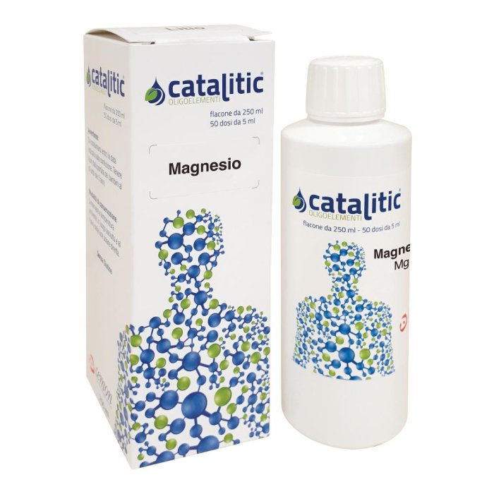 Catalitic Magnesio Oligoelementi Integratore Liquido 250 ml per Benessere Muscolare e Sistema Nervoso