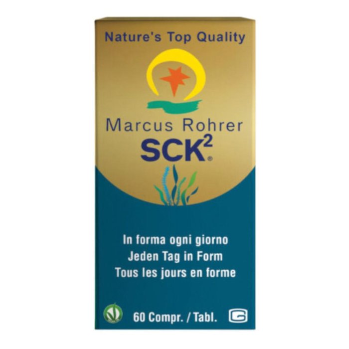 Marcus Rohrer Spirulina SCK Integratore Naturale in Compresse per Energia e Sistema Immunitario