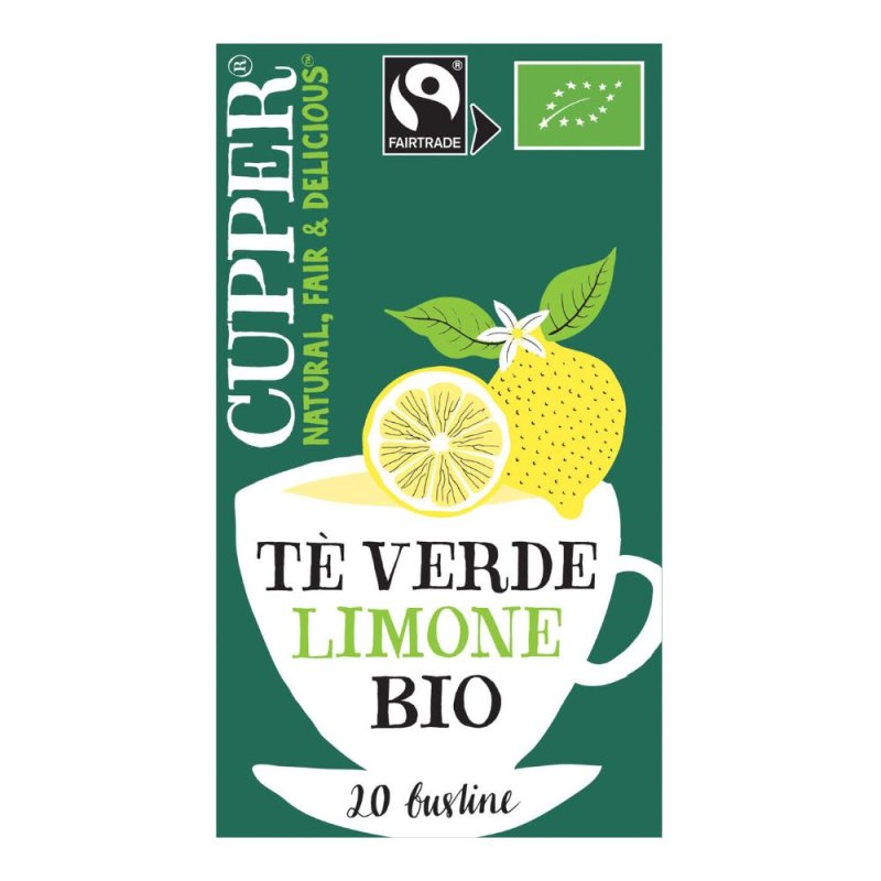 Abafoods Cupper Te' Verde Al Limone 35 G