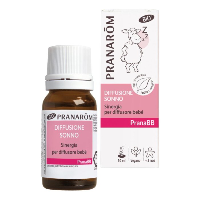 Pranarom Bebe Olio Sonno 30 ml – Olio da Massaggio Rilassante per Favorire il Sonno di Neonati e Bambini