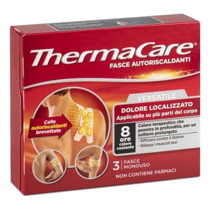 ThermaCare Fasce Autoriscaldanti versatile – Sollievo naturale dai dolori muscolari e articolari 3 pezzi