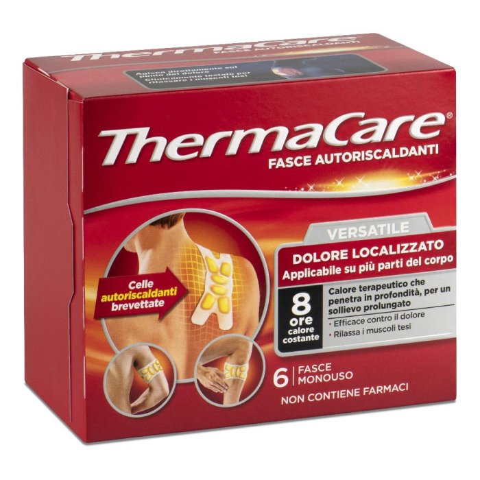 ThermaCare Fasce Autoriscaldanti Versatile 6 pezzi