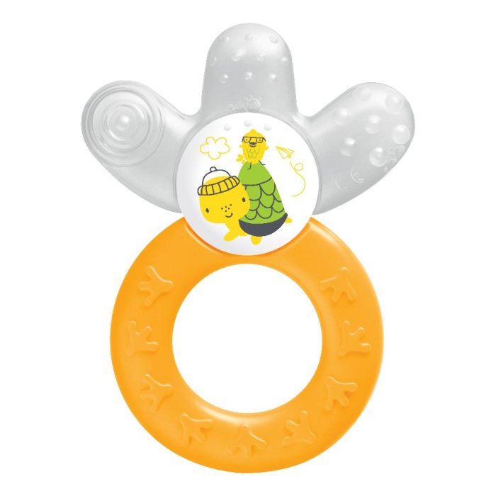 MAM Mini Cooler & Clip Dentaruolo Rinfrescante 2m+ Colore Neutro 1 pezzo