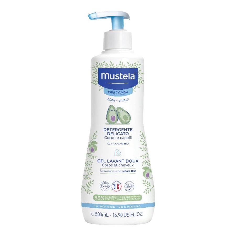 Mustela Trattamenti Delicati per Mamme e Bambini Hydra Bebe 500 ml
