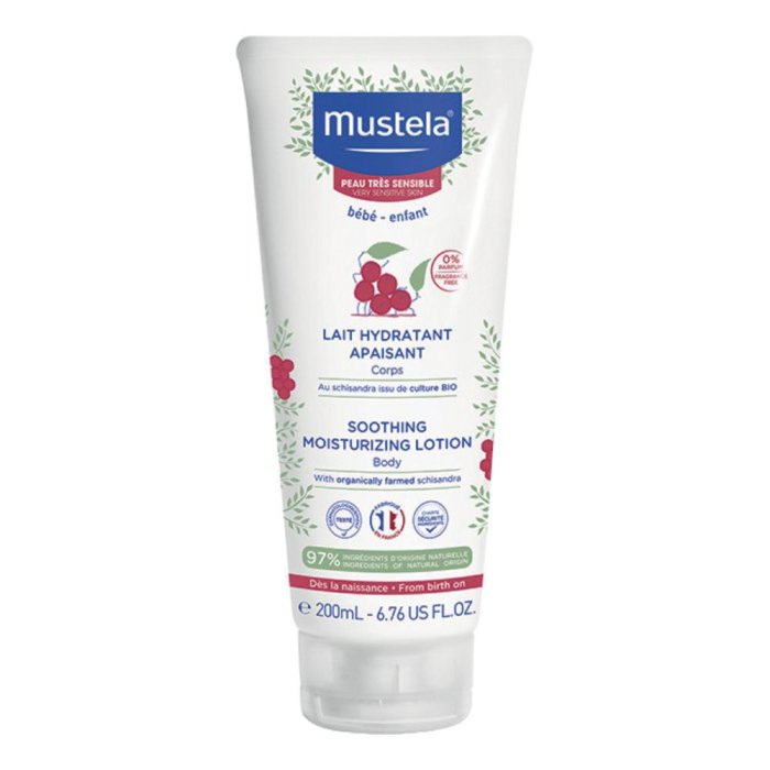 Mustela Latte Idratante Lenitivo Corpo Senza Profumo, 200ml