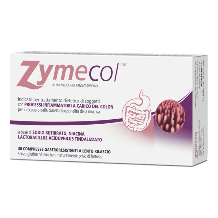 Zymecol Integratore Alimentare 30 Compresse per Colesterolo e Metabolismo dei Grassi