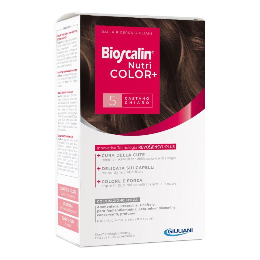 Bioscalin Nutri Color 5 tintura  Castano Chiaro 150mL