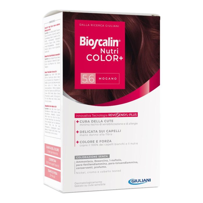 Bioscalin Nutricolor Plus Colorazione Permanente 5,6 Mogano