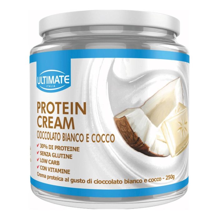 Ultimate Protein Cream cioccolato bianco - crema proteica spalmabile gusto cioccolato bianco