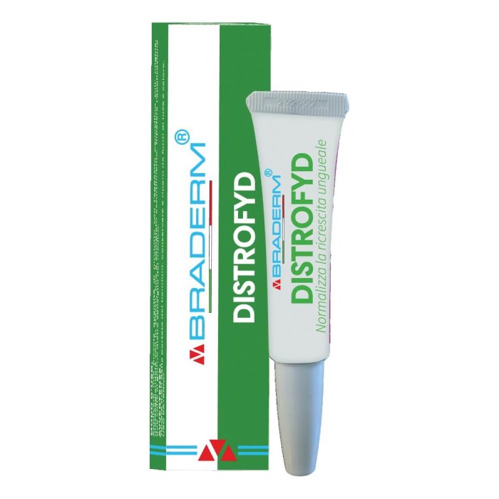 Braderm Distrofyd 15 ml Trattamento Unghie Distrofiche e Danneggiate Rinforzante Rigenerante