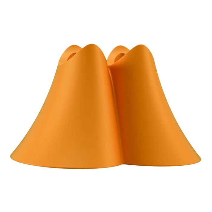 Promis Portaspazzolino Arancione – Porta Spazzolino da Denti da Bagno Elegante e Funzionale