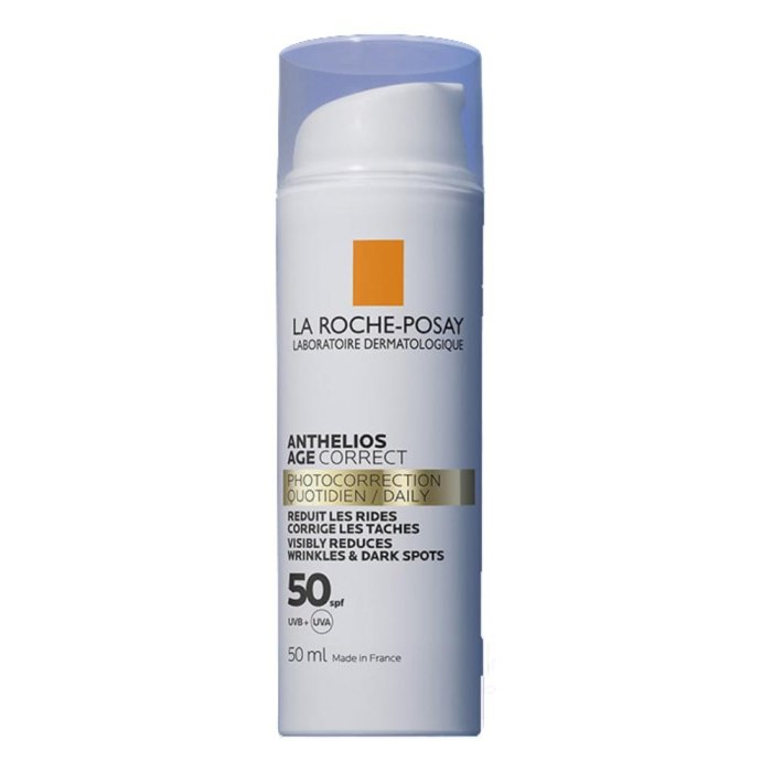 La Roche-Posay Anthelios Age Correct Crema Solare Trattamento Foto-Correttivo 50 SPF 50 ml