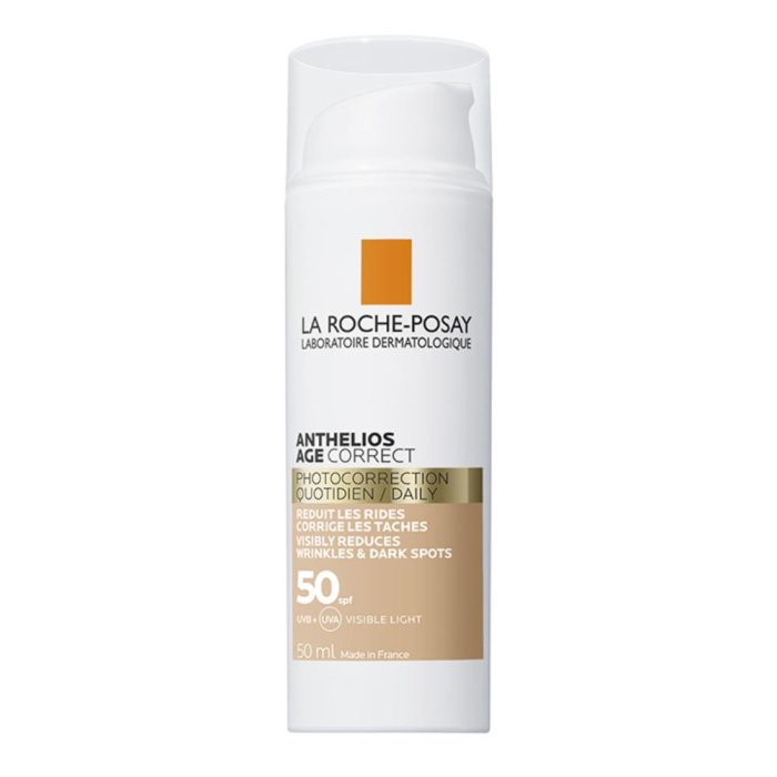 La Roche-Posay Anthelios Age Correct Trattamento Foto-Correttivo Colorato SPF50 50 ml