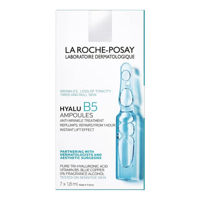 La Roche Posay Benessere Termale Hyalu B5 Concentrato Rinnovatore Antirughe Ampolle 7 x 2 ml